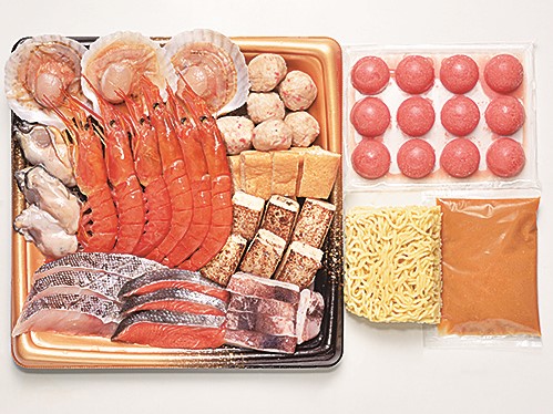 海鮮ごま寄せ鍋セット | 兼長水産 北の味覚